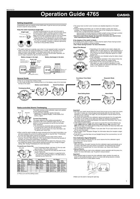 Casio 1668 Manual pdf manual
